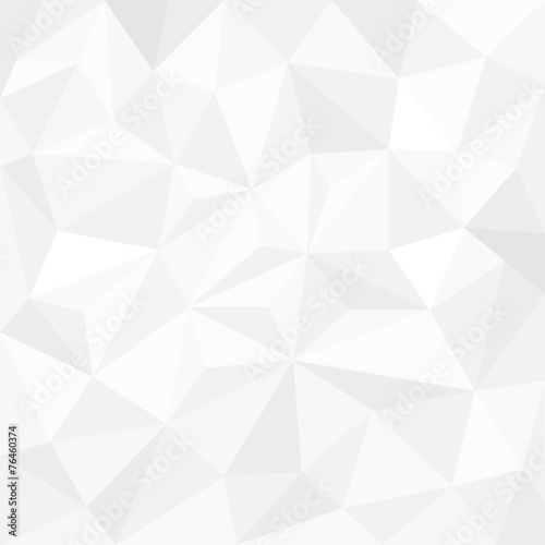 Abstract white background with triangles