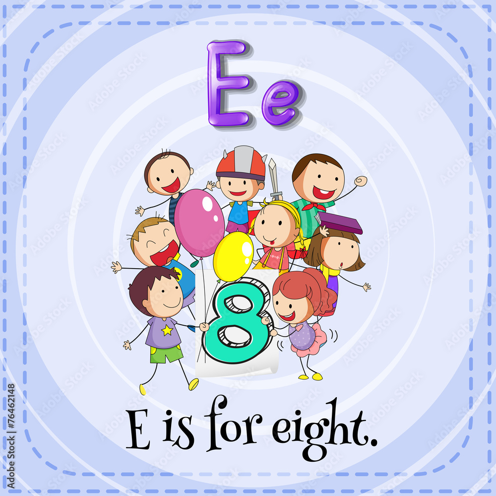 Letter E Letter E