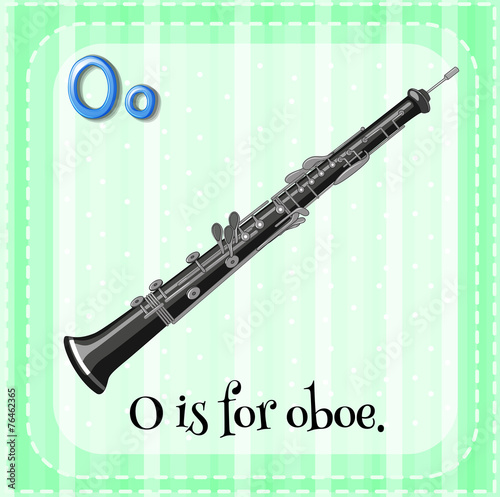 A letter O