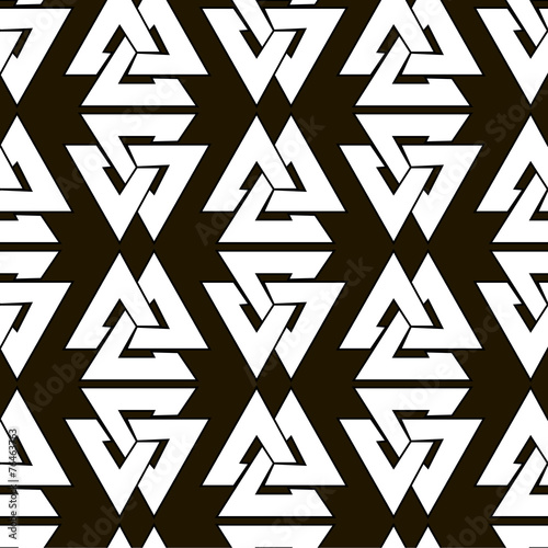 geometric black and white pattern