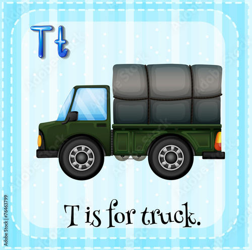 A letter T