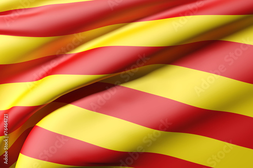catalonia flag photo