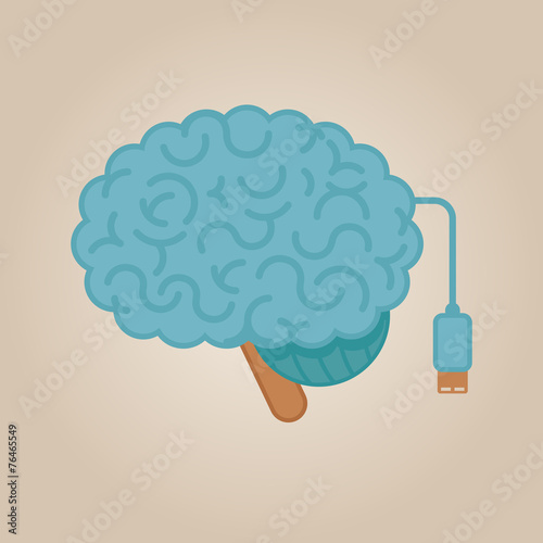 Brain concept illustration