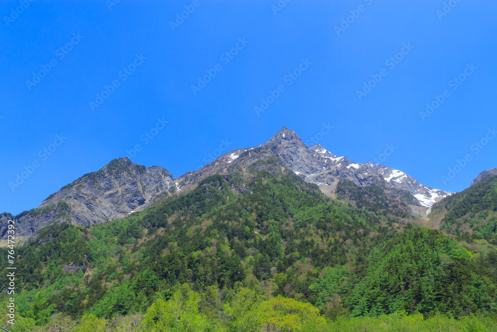 Mt.Myojin in Kamikochi, Nagano, Japan