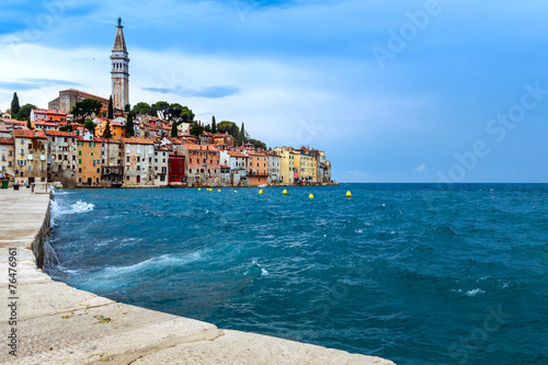 Wallpaper Mural Rovinj old town in Adriatic  sea coast of Croatia Torontodigital.ca