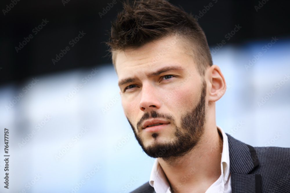 Portrait of an handsome businessman Portrait of an handsome businessman