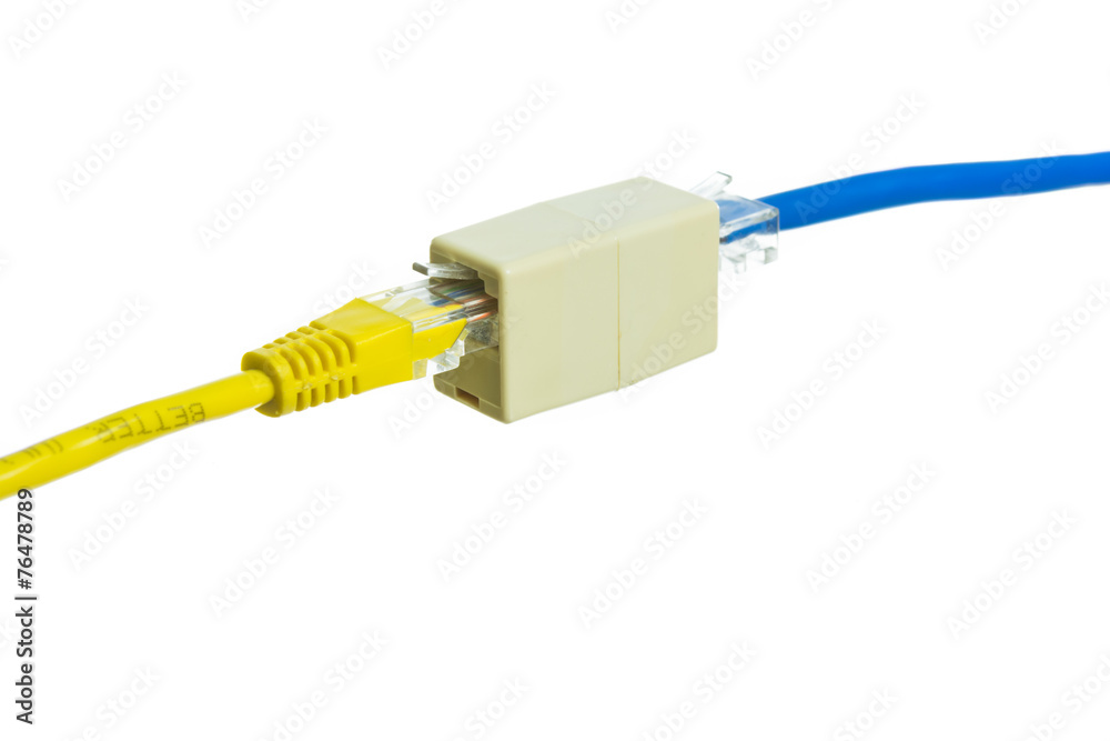 Network cable with RJ45 isolate Network cable with RJ45 isolate