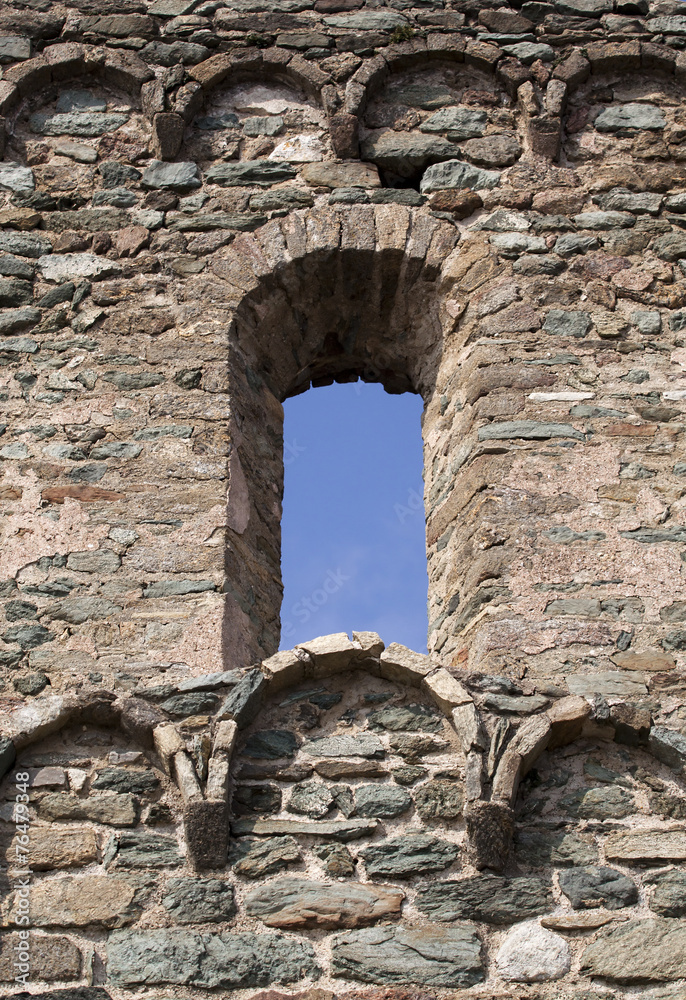 Old castle window