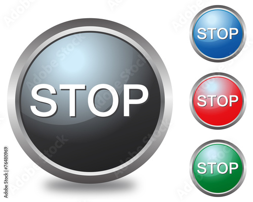 Stop button