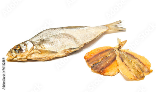 stockfish and two slices of fish