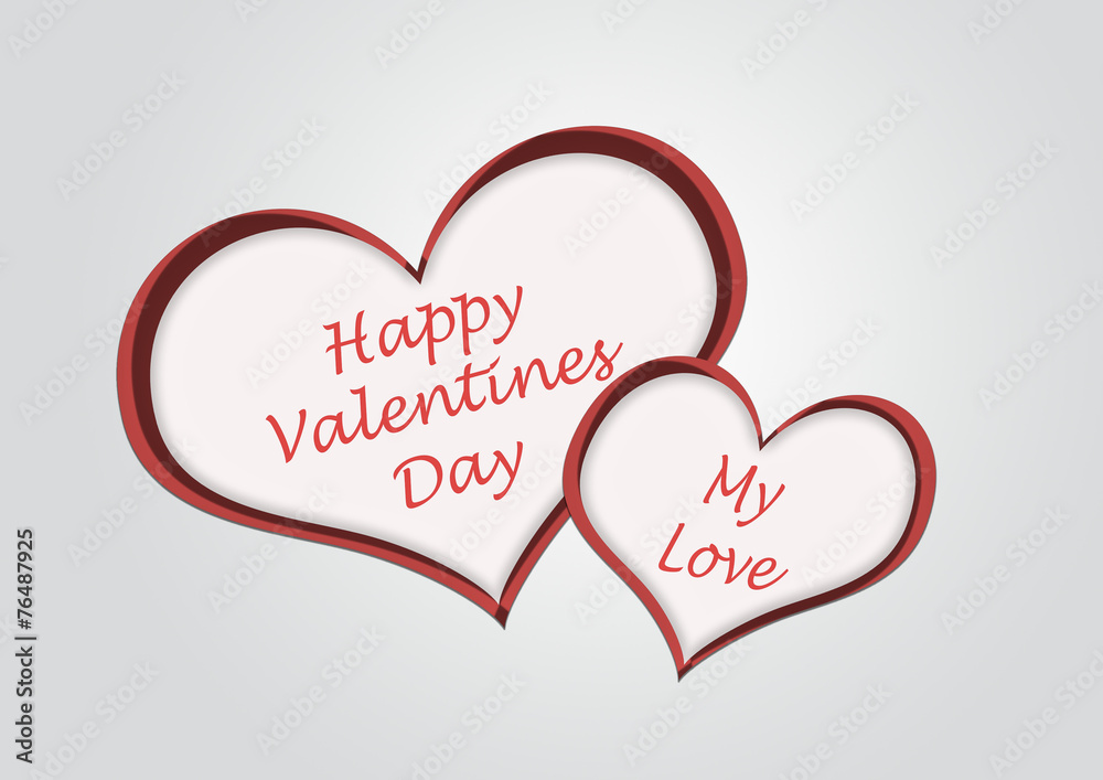 heart for a happy valentine's day illustration heart for a happy valentine's day illustration