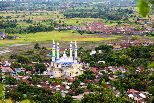 Mosque in Lombok, Indonesia photo