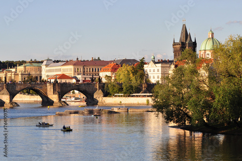 Charles Bridge - the Old Town side