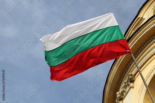 The Bulgarian flag