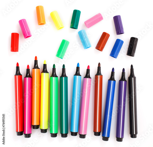 colored markers photo
