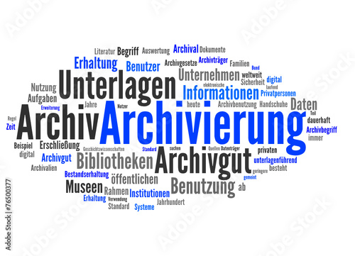 Archivierung (Archiv, Dokumentation)