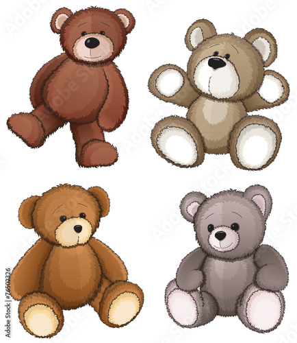Obraz na płótnie Teddy bears