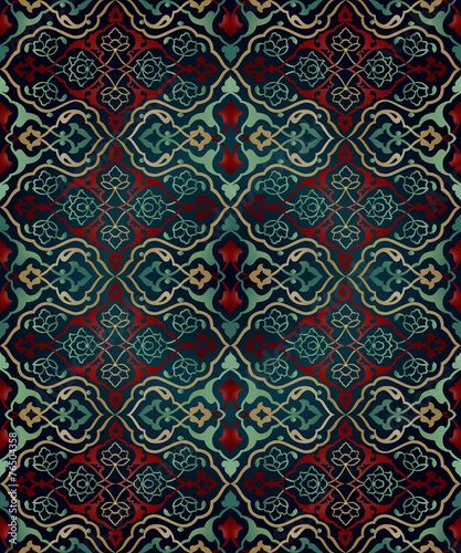 artistic ottoman seamless pattern series