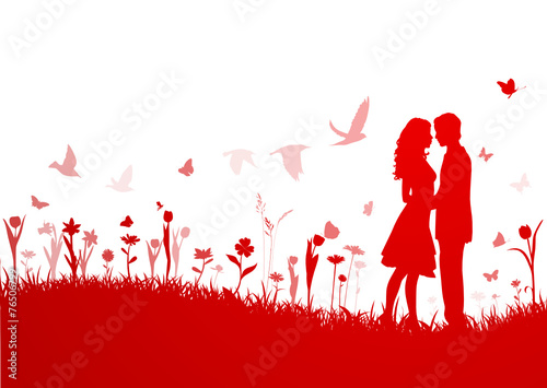 Valentinstag Layout