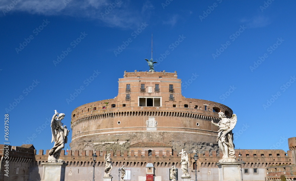Obraz premium Castel Sant'Angelo in Rome, Italy.