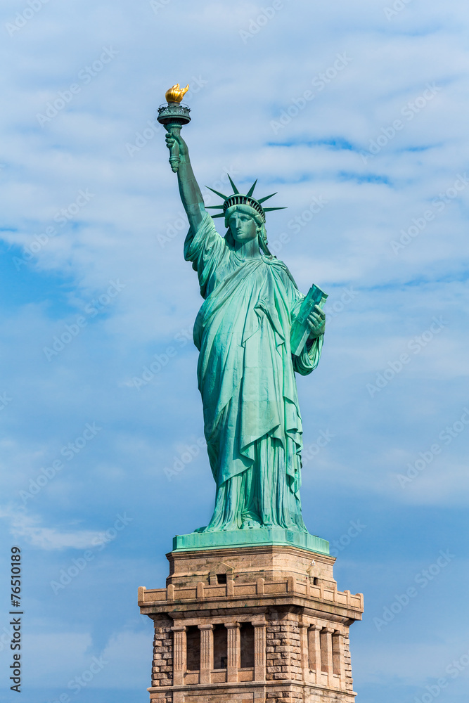 Fototapeta premium Statua Wolności w Nowym Jorku, amerykański symbol USA