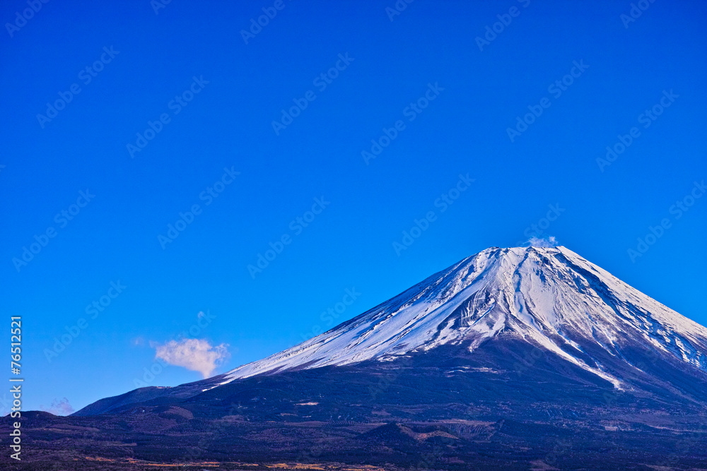 山梨側から見た富士山