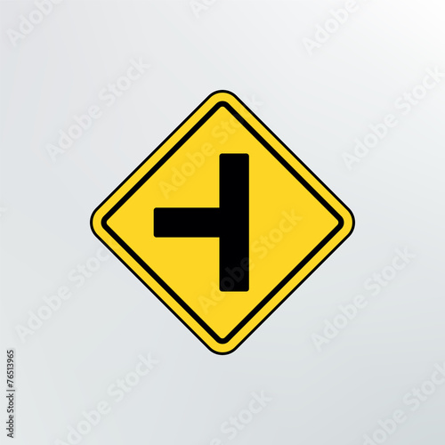 Free Download Side Road sign icon. - GFXLoad