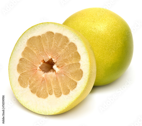 Sliced pomelo