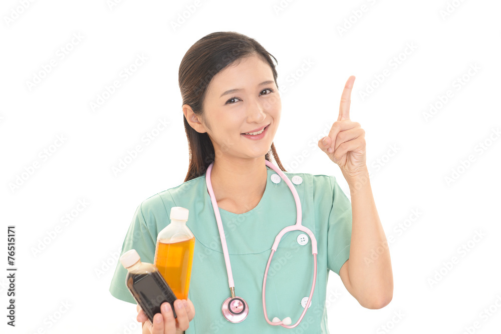 笑顔の女医 笑顔の女医
