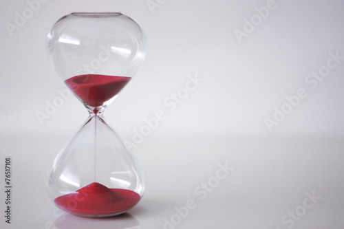Red Sand Clock