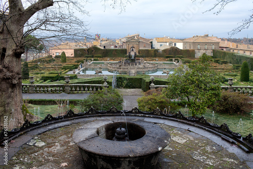 The Gardens Of Villa Lante Bagnaia Italy