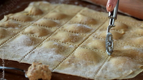 Agnolotti Pasta Cut
