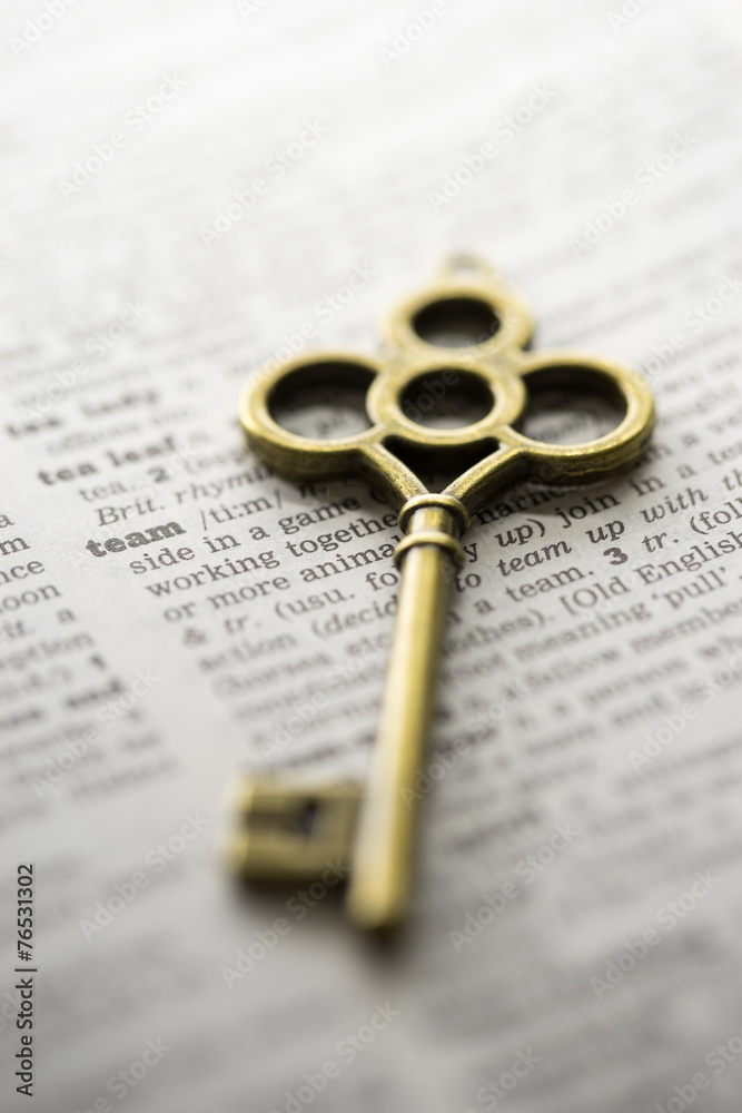 Business success key concept vision Business success key concept vision