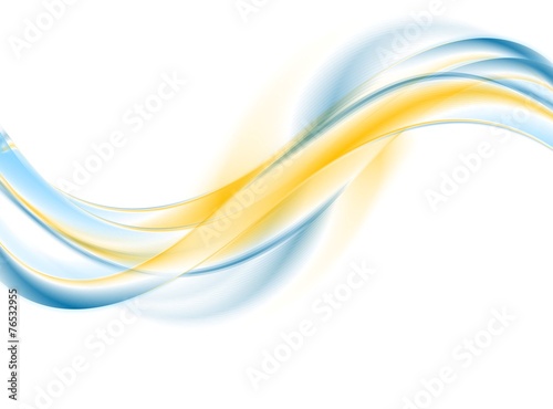 Bright abstract wavy corporate background
