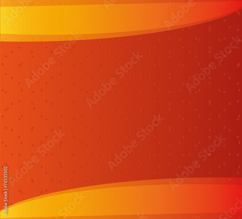 Abstract creative orange background template