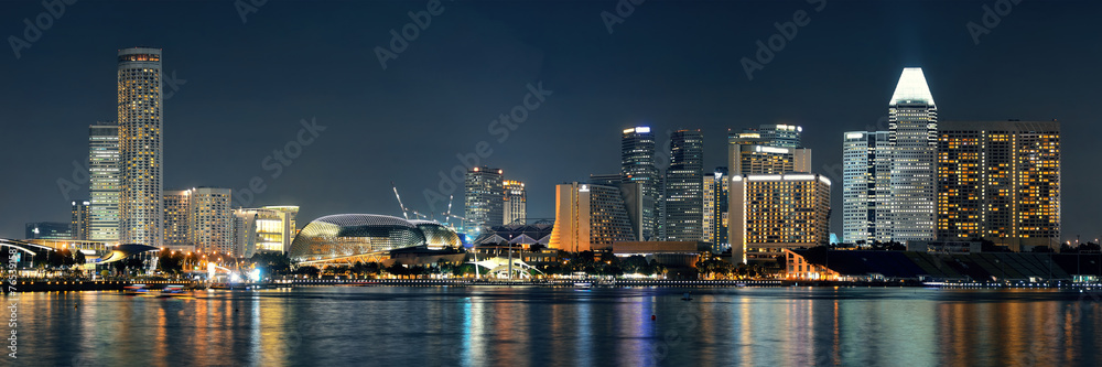 Fototapeta premium Singapore skyline