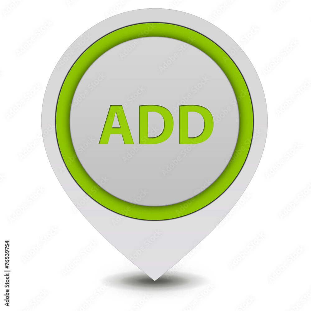 add pointer icon on white background add pointer icon on white background