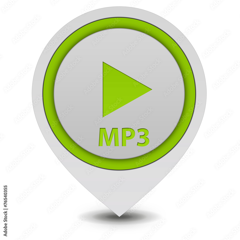music pointer icon on white background music pointer icon on white background