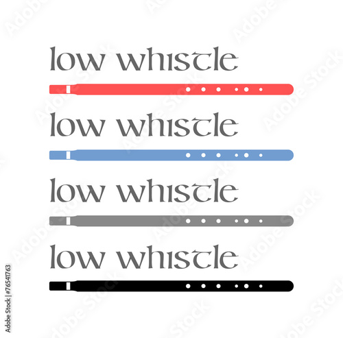 Irish Low Whistles