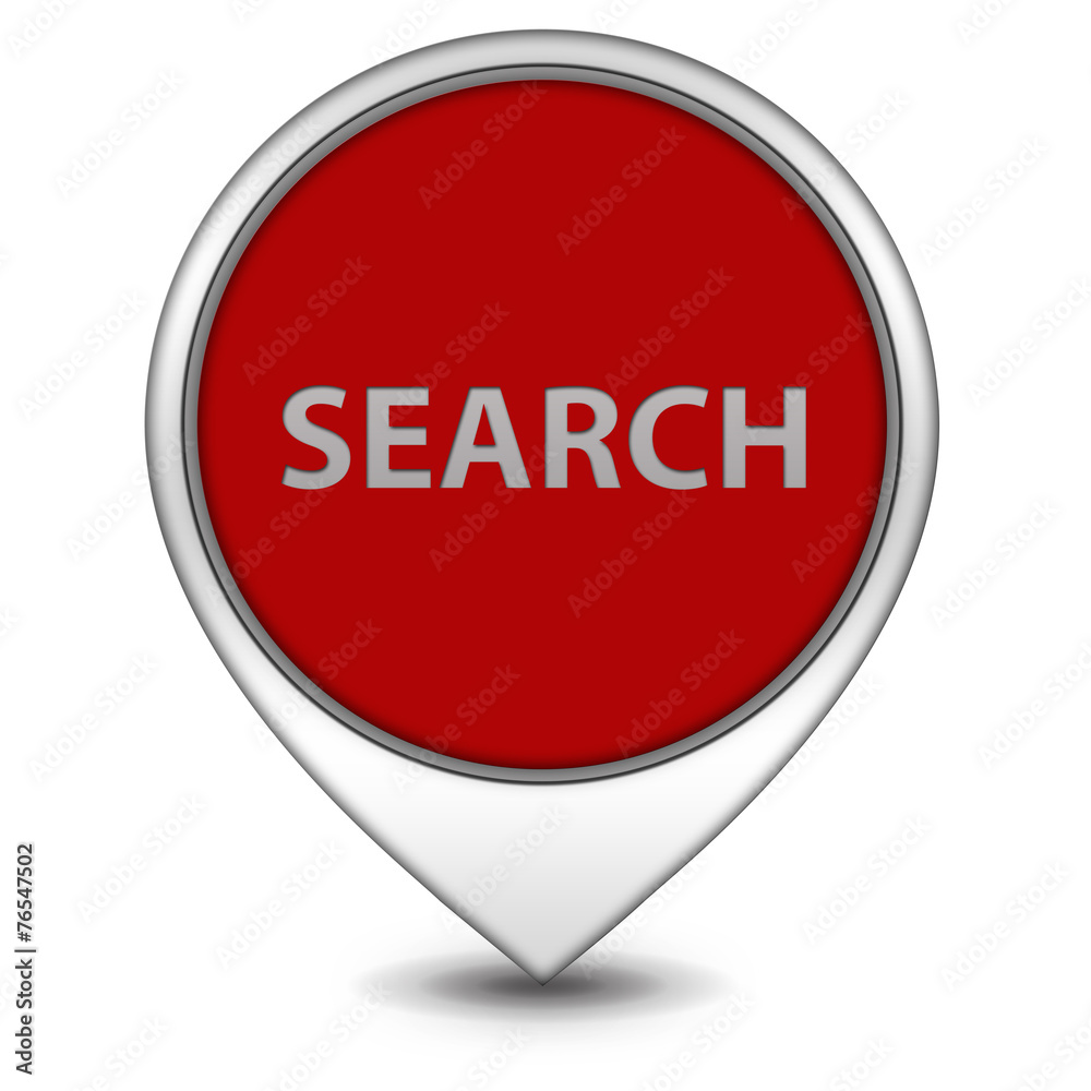 search pointer icon on white background search pointer icon on white background
