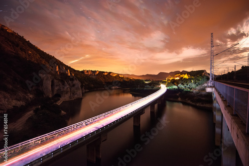 Fototapeta Naklejka Na Ścianę i Meble -  trails