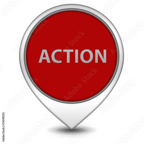 Free Download Action pointer icon on white background - GFXLoad
