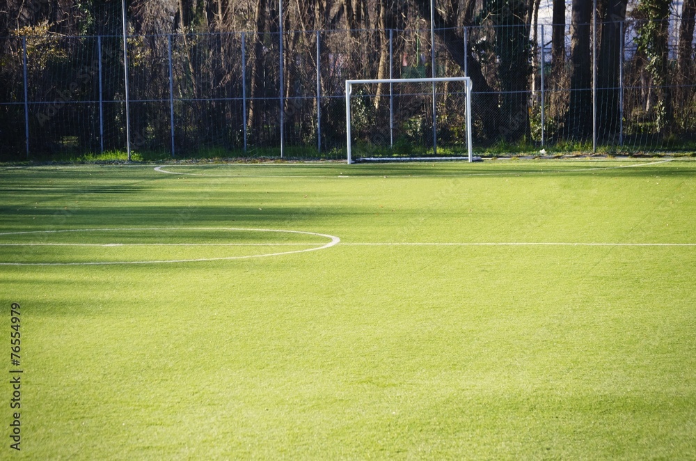 Fototapeta premium Football Green Empty Play-Field