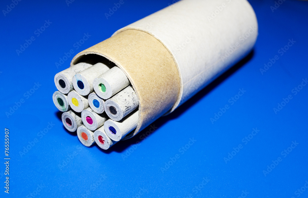 Naklejka premium colored pencils