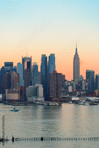 New York City sunset © rabbit75_fot
