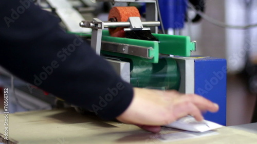 labelling of tubes of face cream photo