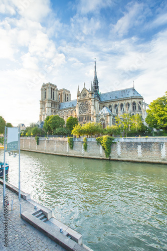 Notre Dame de Paris Christ Chruch in France.