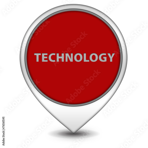 Technology pointer icon on white background Free Download Technology pointer icon on white background - GFXLoad