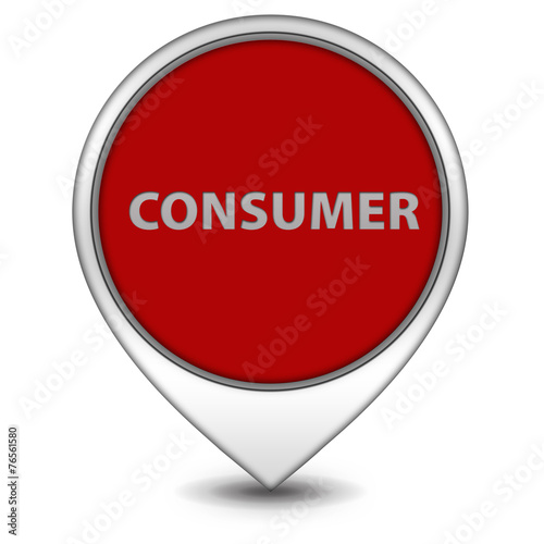 Free Download Consumer pointer icon on white background - GFXLoad