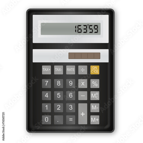Calculatrice Noir